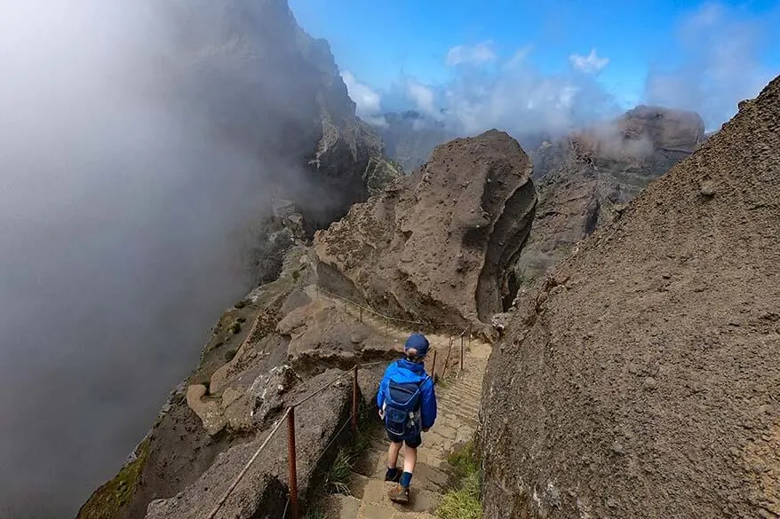 Hiking from Pico do Arieiro to Pico Ruivo - the most beautiful hike in Madeira