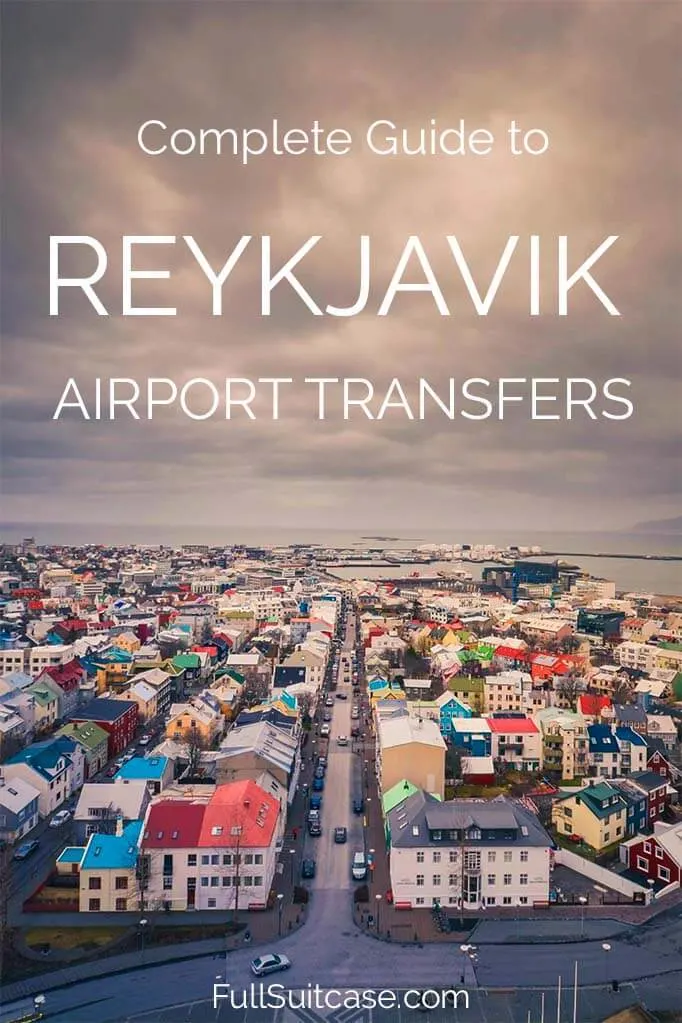 How to get to Reykjavik city from Keflavik airport in Iceland