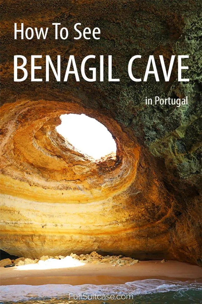 How to see the famous Benagil cave in Algarve Portugal