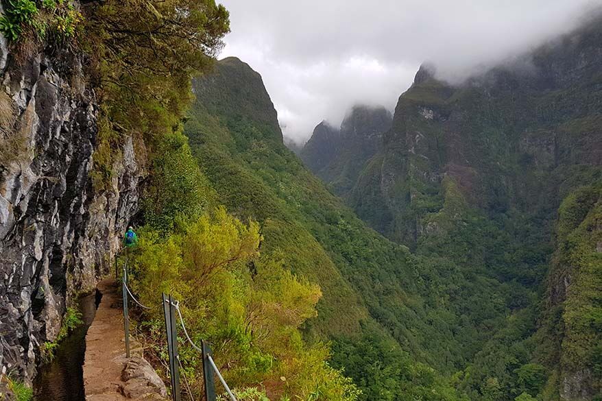 Levada do Caldeirao Verde levada walk in Madeira