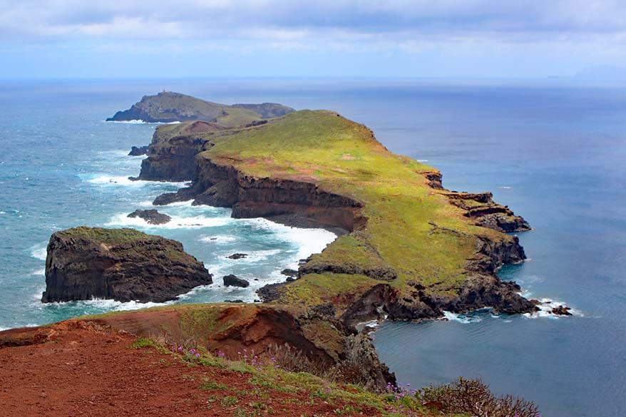 Ponta do Furado viewpoint at Ponta de São Lourenco hike in Madeira