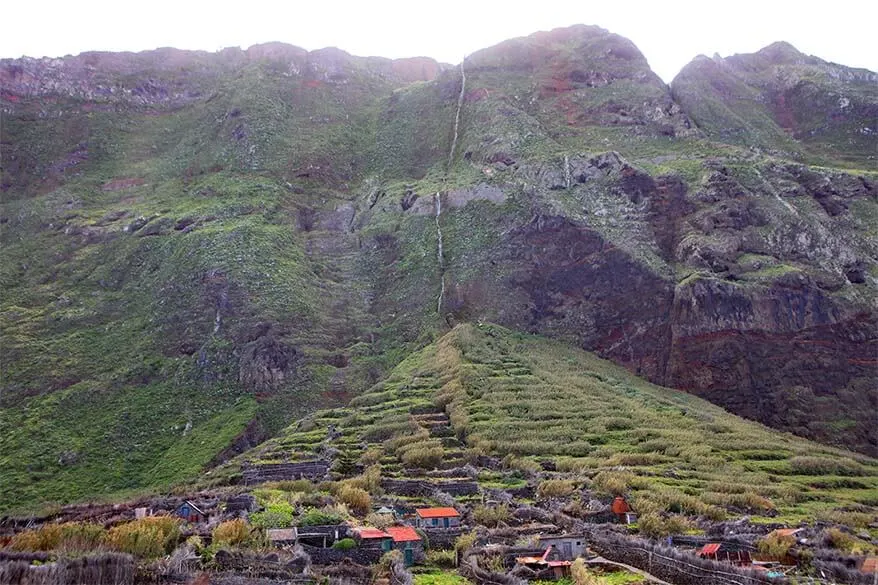 Secluded village in Northern Madeira
