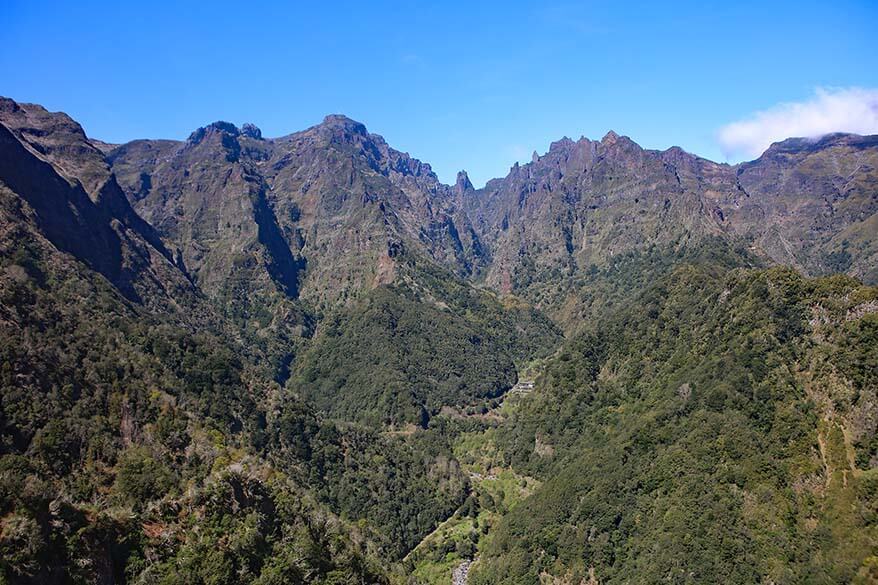 Vereda dos Balcoes is the easiest levada walk on Madeira island in Portugal