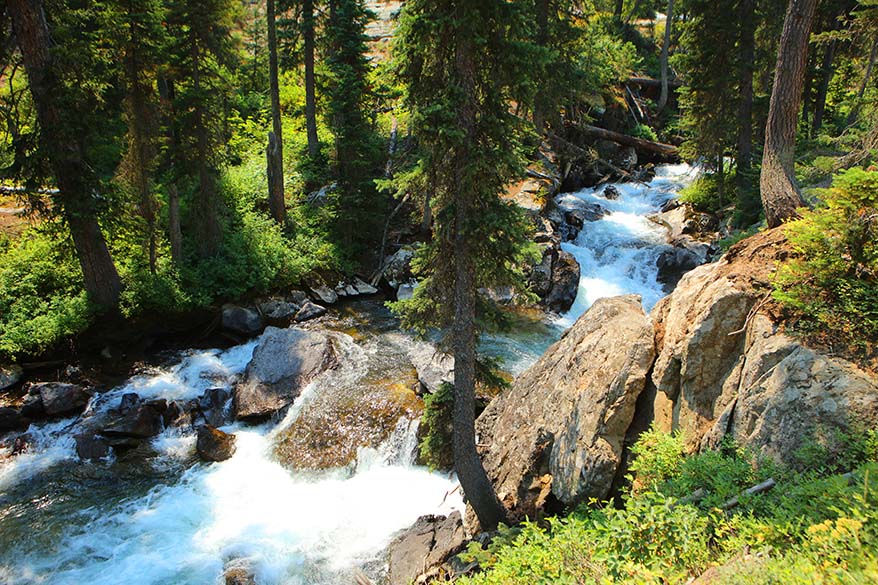 Cascade Canyon Creek near Hidden Falls