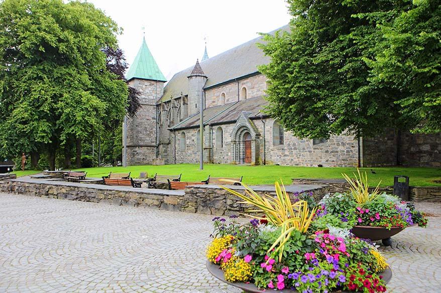 Domkirke - Stavanger cathedral in Norway