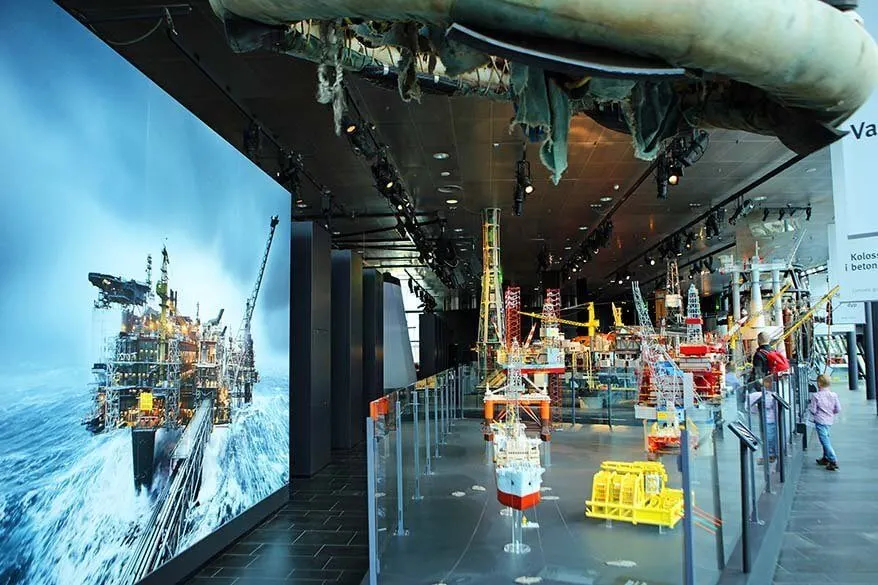 El Museo Noruego del Petróleo es una visita obligada en Stavanger.
