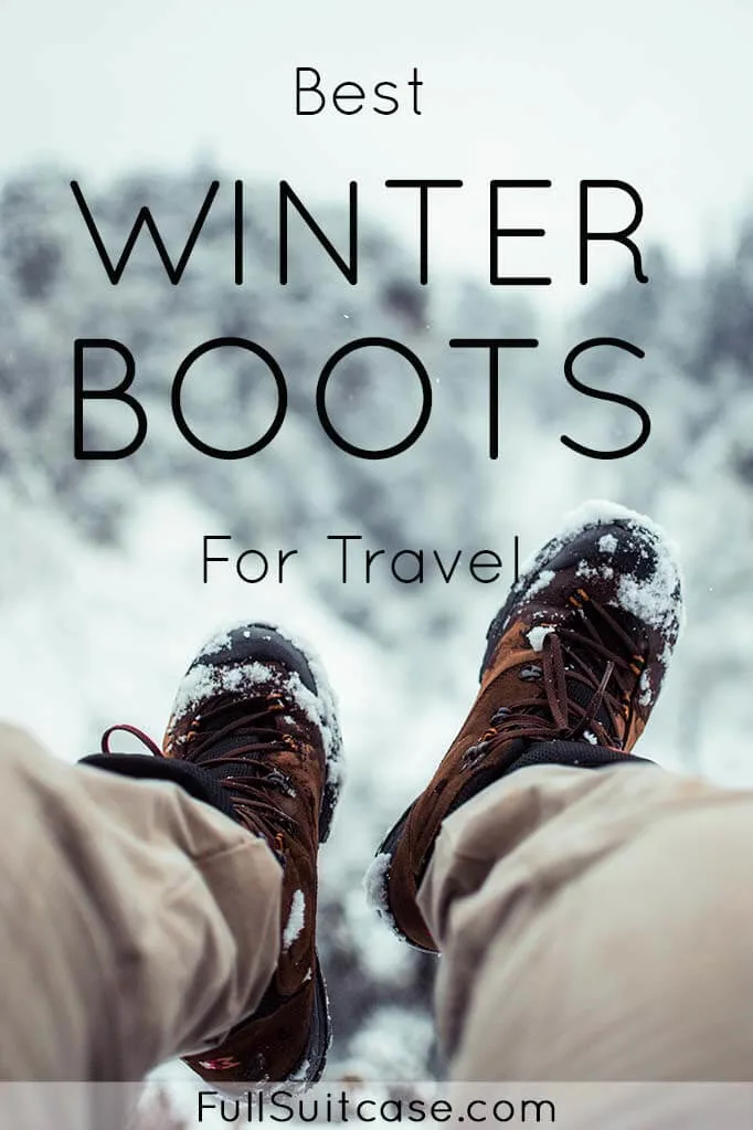 Best travel shoes for winter destinations