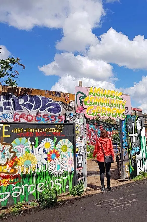 Nomadic Community Gardens - one of the most unusual places in London