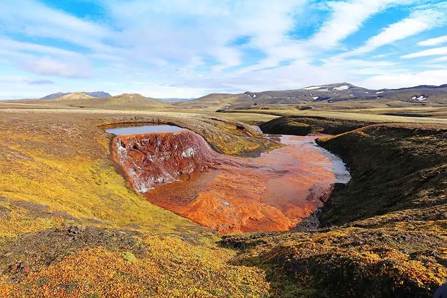 Raudufossafjoll, Red Falls Mountains - hidden gem of Icelandic highlands - a secret place only known to very few