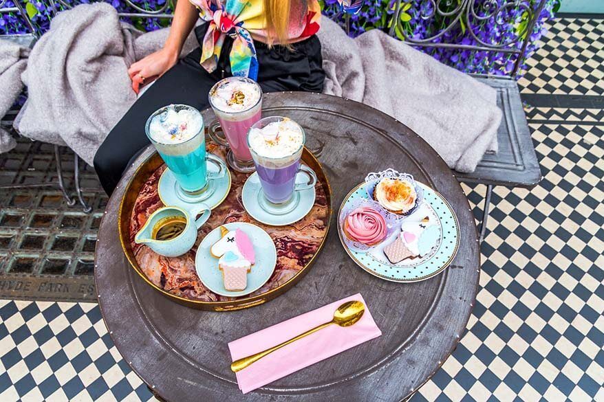 Saint Aymes, unicorn cafe in London