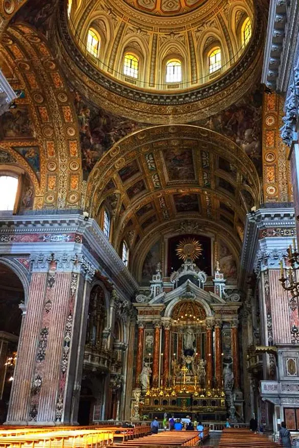 Gesu Nuovo church in Naples