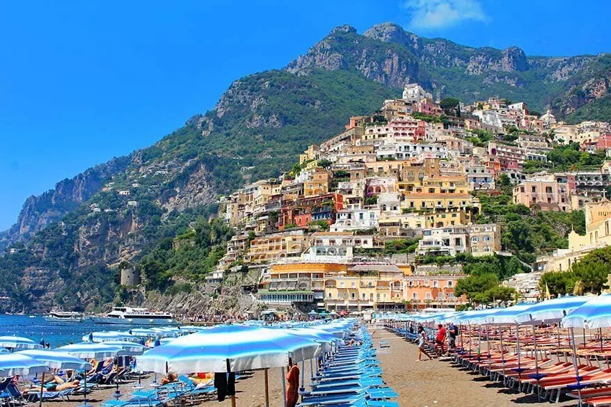 Positano is not to be missed when visiting the Amalfi Coast in Italy