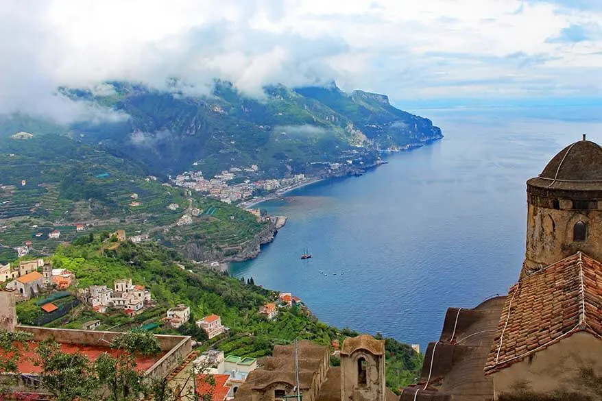 Ravello on the Amalfi Coast in Italy