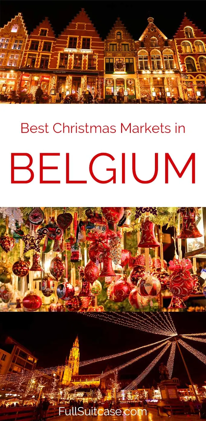 Belgium is home to some of the best Christmas markets in Europe