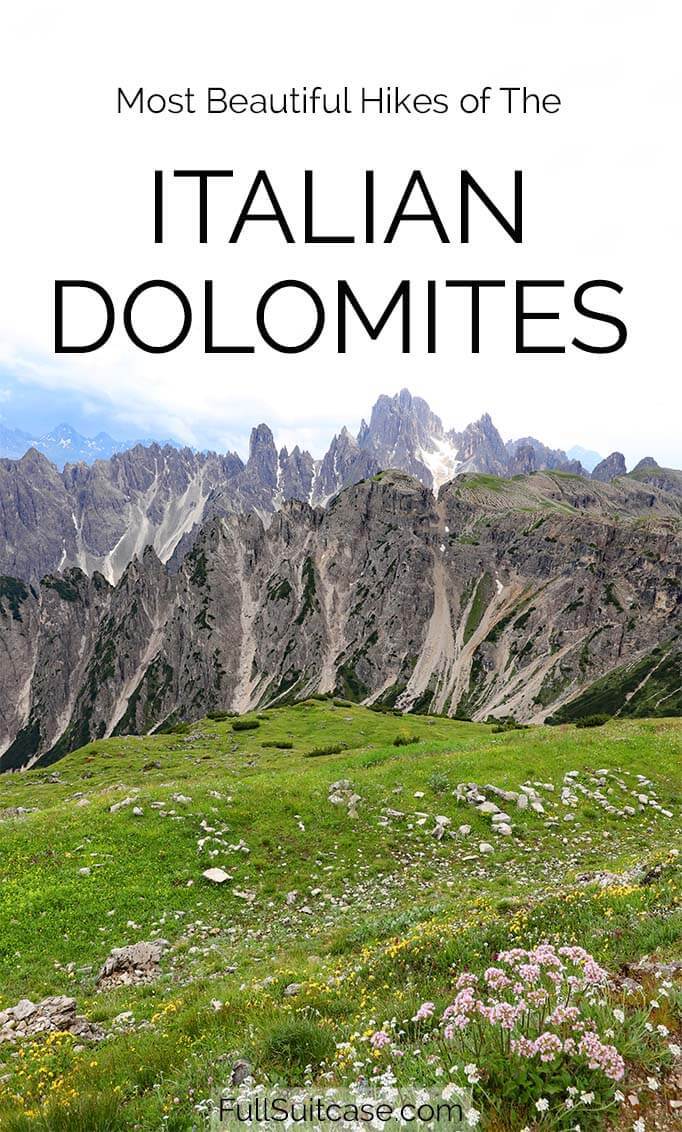 Best day hikes in the Dolomites in Italy