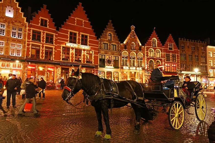 Bruges Christmas Market - perfect for a romantic weekend getaway in Europe