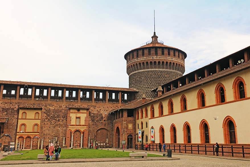 Castello Sforzesco in Milan