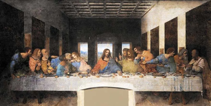 Leonardo da Vinci painting The Last Supper is nice to see if you have more time in Milan