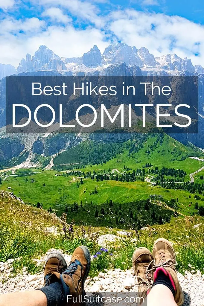 Most beautiful shorter hikes in Italian Dolomites