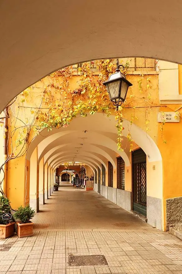 Bellagio at Lake Como in Italy is only this quiet in winter season