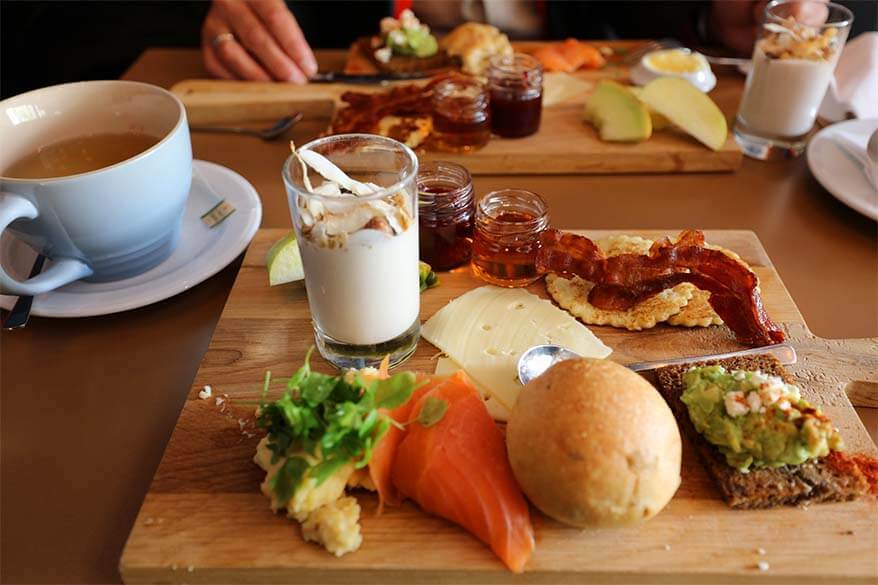 Brunch at Hafnia hotel restaurant in Torshavn, Faroe Islands