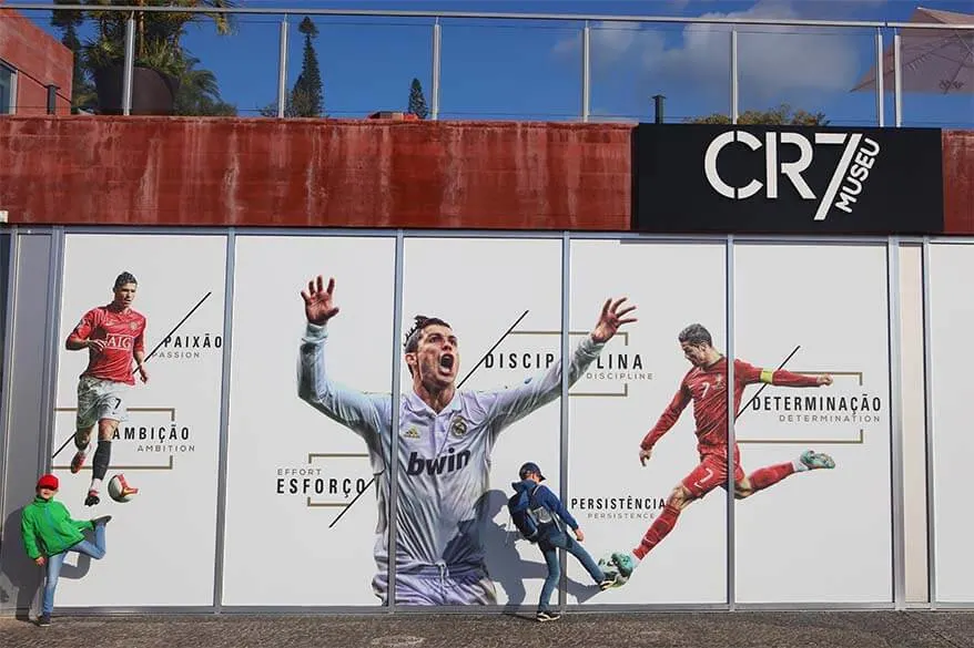 CR7 museum is one of the newest museums you can visit in Funchal Madeira