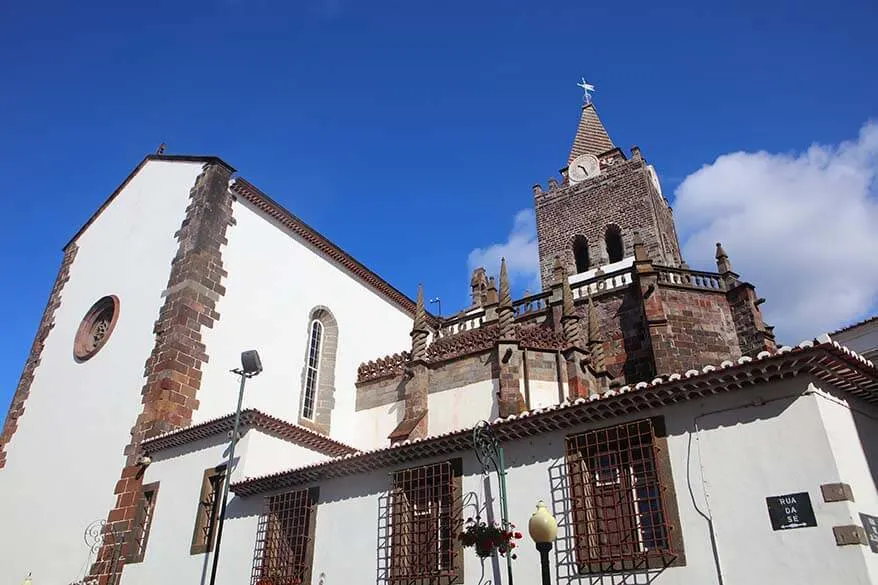 Funchal cathedral is one of the main landmarks you have to see in Funchal Madeira