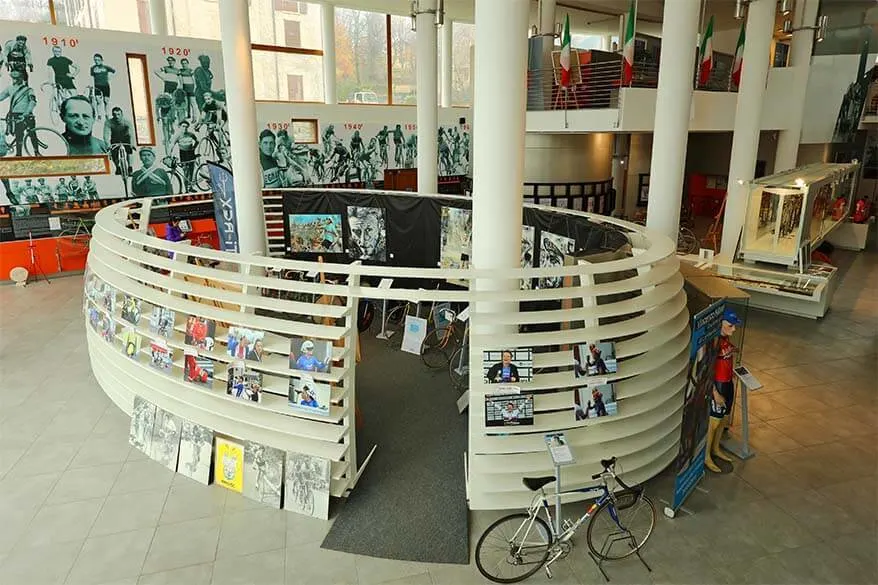 Ghisallo Cycling Museum (Museo del Ciclismo) in Lombardy Italy