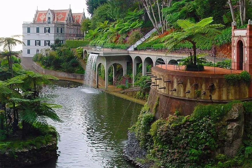 Monte Palace Tropical Garden in Funchal Madeira