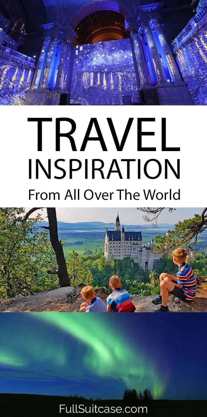 Travel inspiration from all over the world