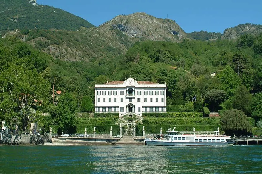 Villa Carlotta in Tremezzo is one of the main landmarks of Lake Como Italy