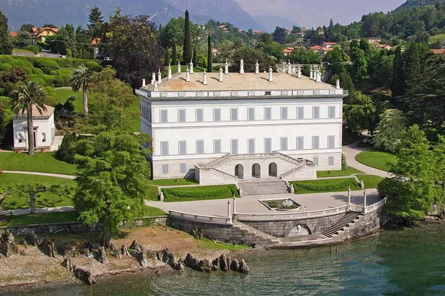 Villa Melzi is must see when visiting Bellagio in Lake Como Italy