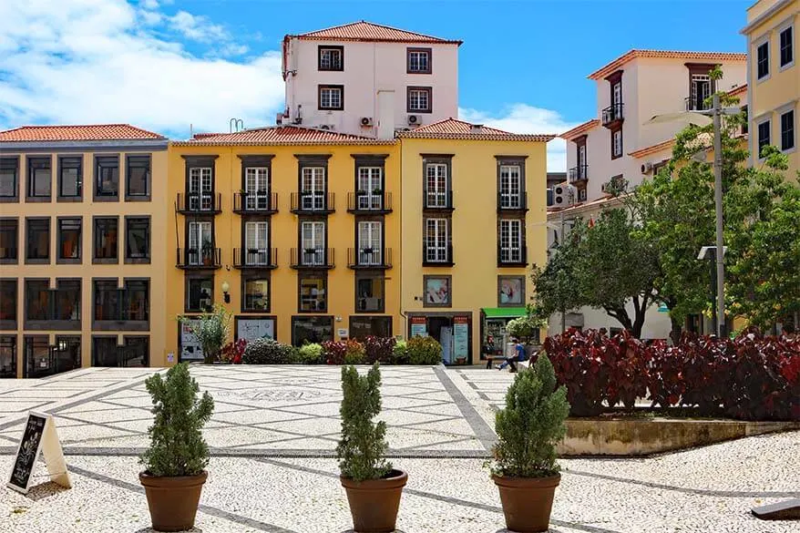 Zona Velha Funchal Old Town in Madeira, Portugal