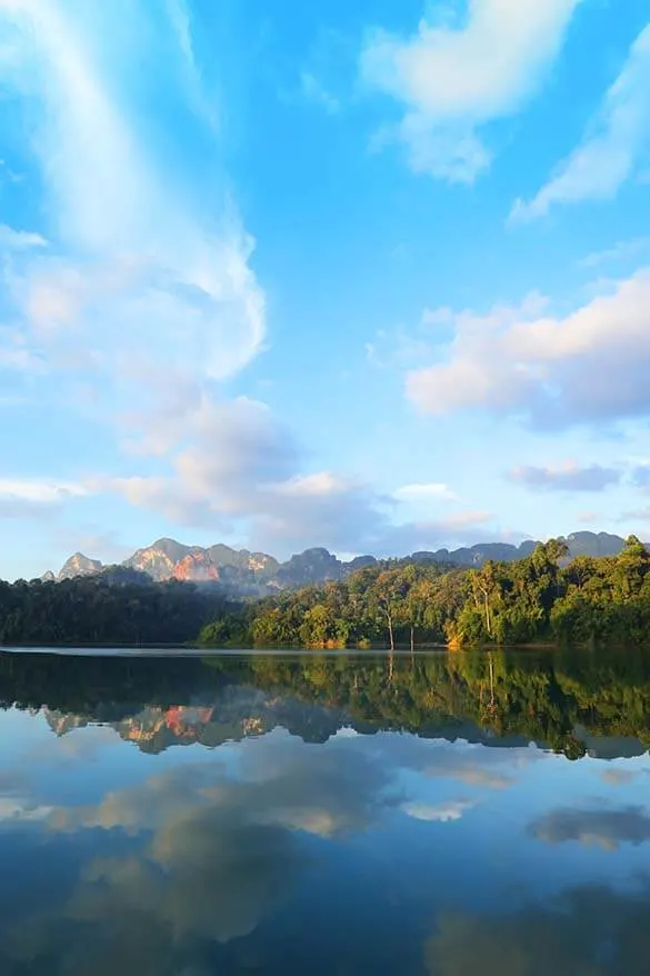 Cheow Larn Lake in Khao Sok National Park