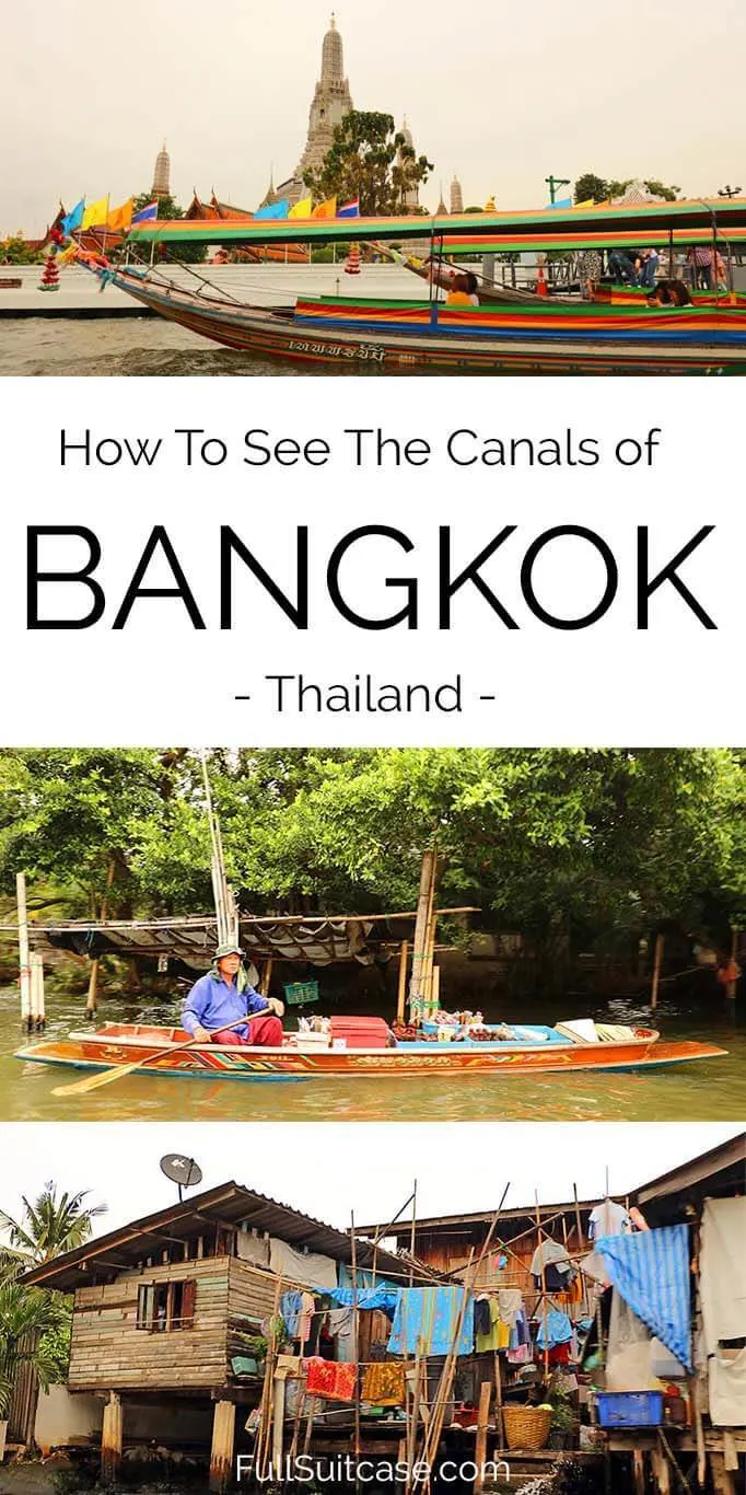 How to see Bangkok canals, Thailand