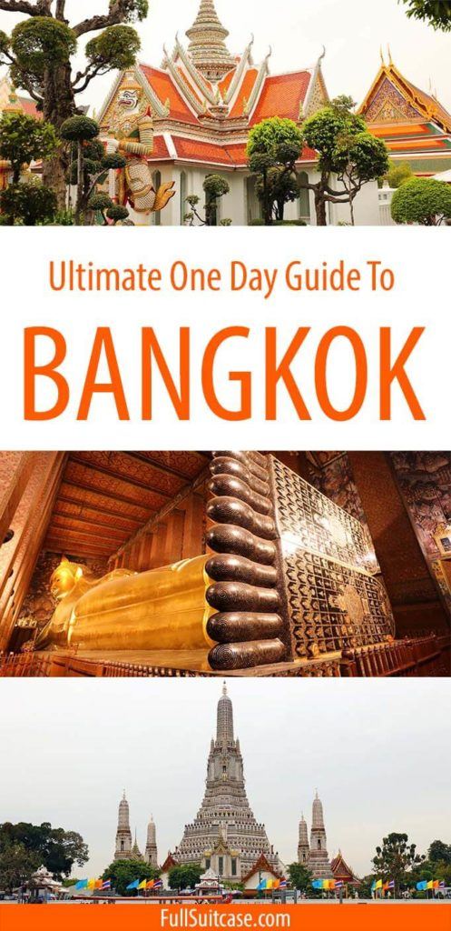 1 day trip itinerary bangkok