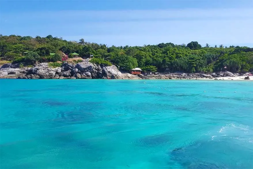 Koh Racha Yai island can easily be visited as a day trip from Phuket