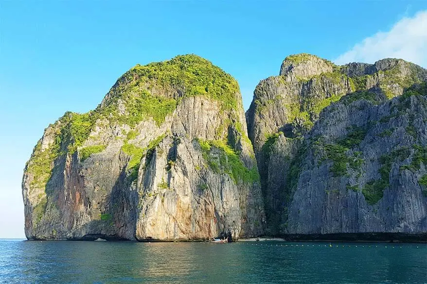 Phi Phi islands at Maya Bay in Thailand