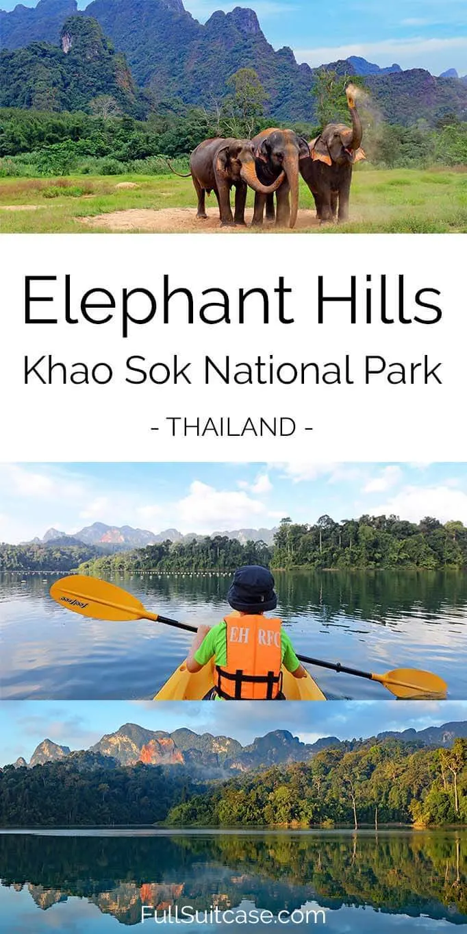 Elephant Hills resort review - Khao Sok National Park Thailand
