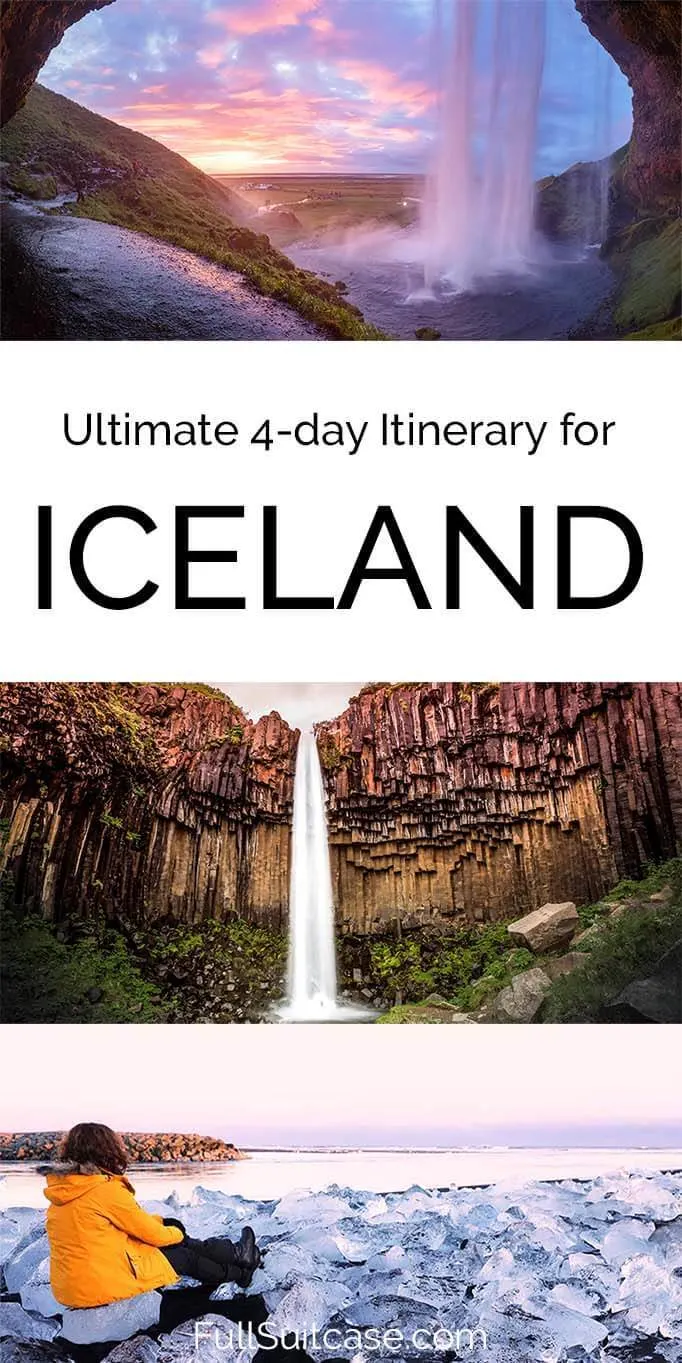 The best Iceland itinerary for four days - see ALL the best places along the South Coast