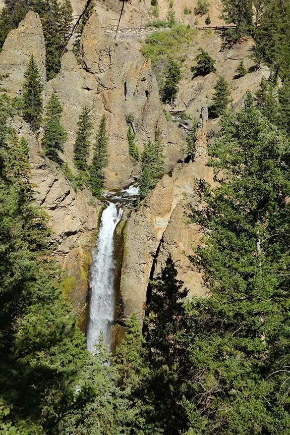 Tower Fall is one of the main Yellowstone attractions