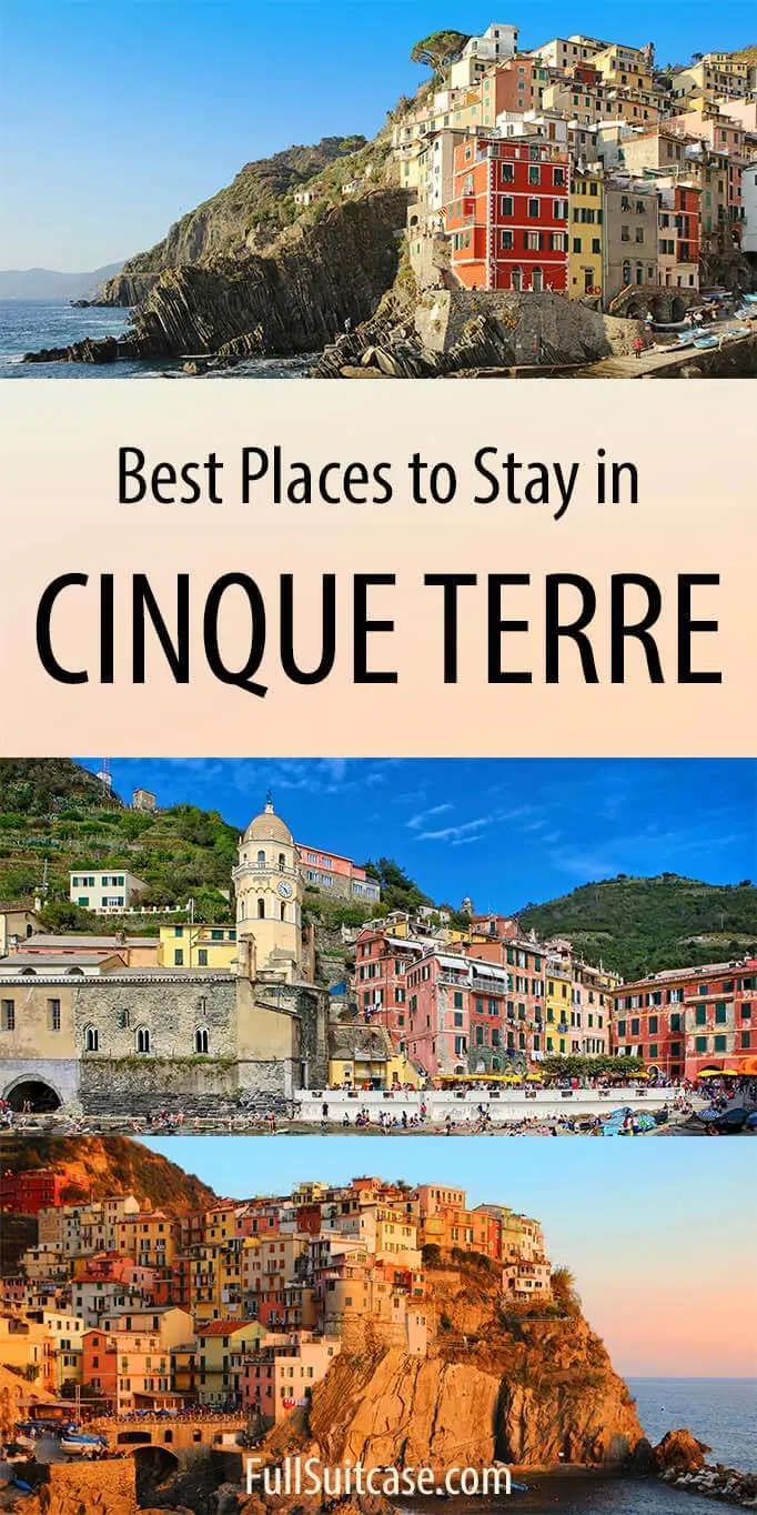 Where to stay in Cinque Terre in Italy - best towns, hotels for all budgets, and more