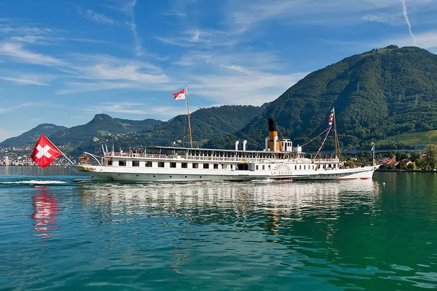 Boat tour on Lake Geneva is one of the best things to do in Geneva, Switzerland