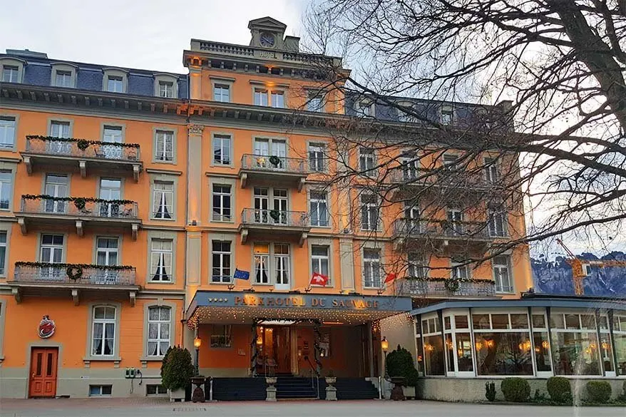 Parkhotel du Sauvage in Meiringen Switzerland