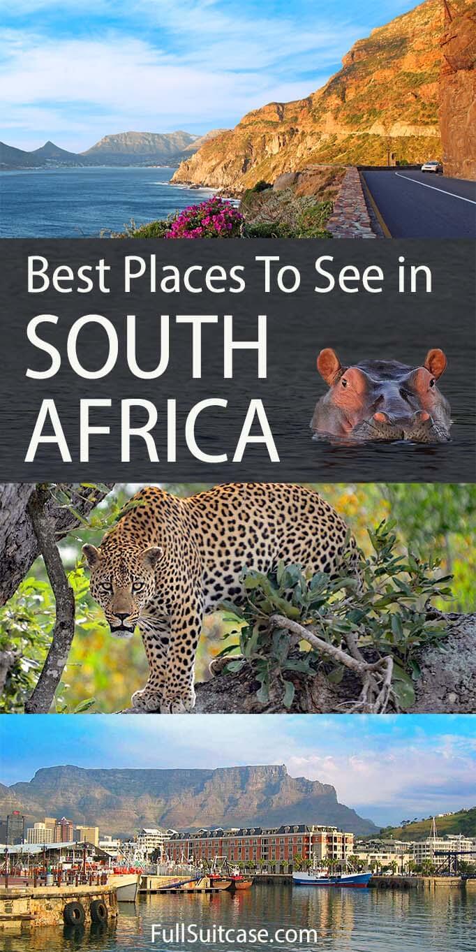 Top places to visit in South Africa
