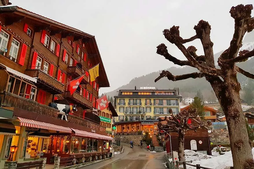 Wengen is one of the most picturesque mountain villages in Switzerland