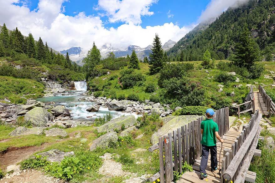 Hiking to Rifugio Val di Fumo - one of the best hikes in Trentino region in Italy