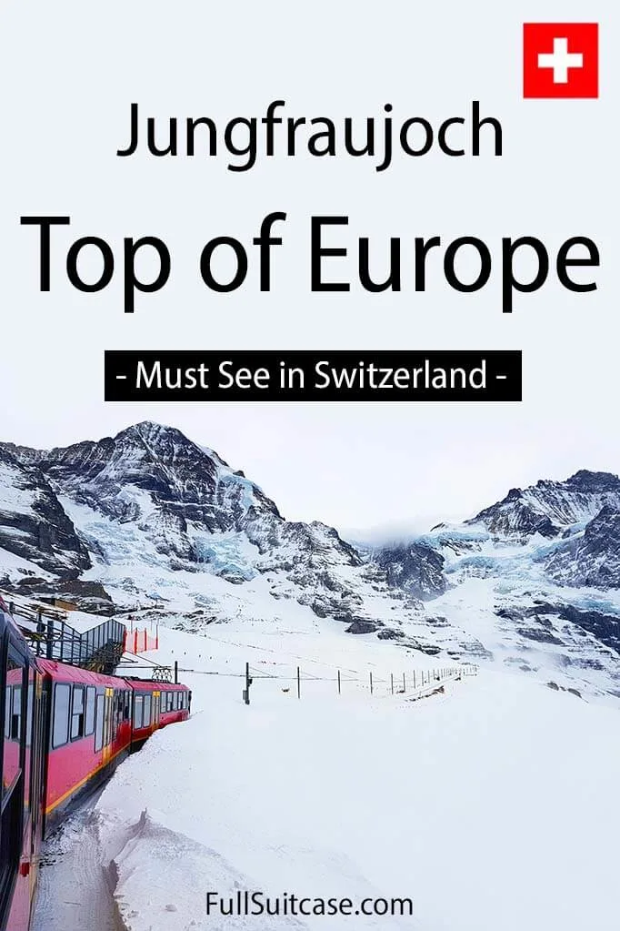 Switzerland's top places - Jungfraujoch Top of Europe