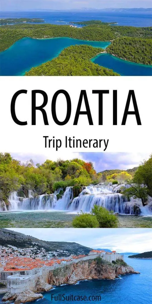 2 weeks in Croatia itinerary