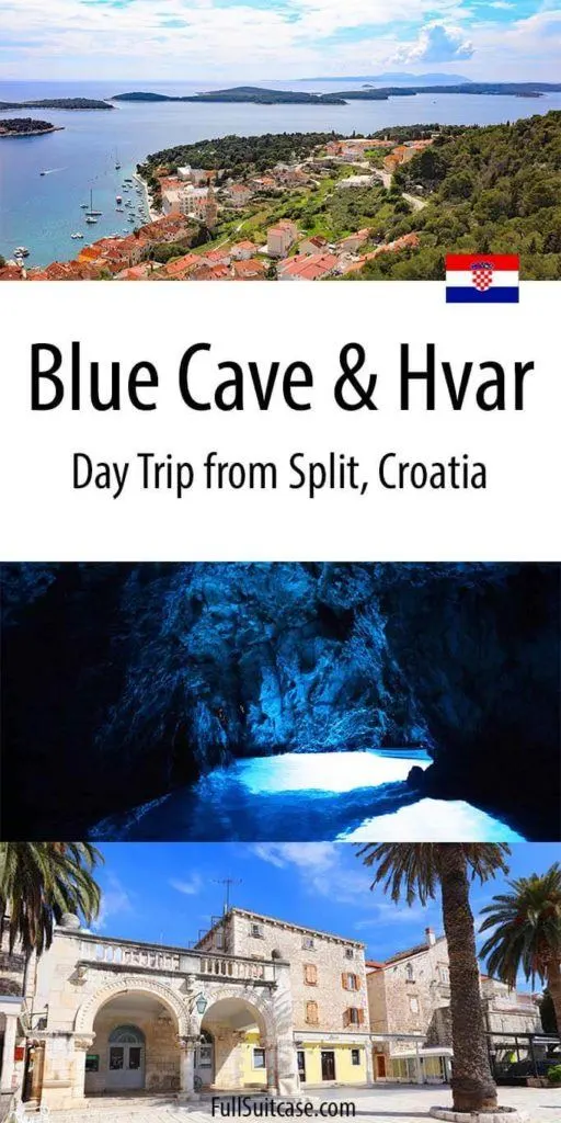 Blue Cave and Hvar day trip from Split Croatia